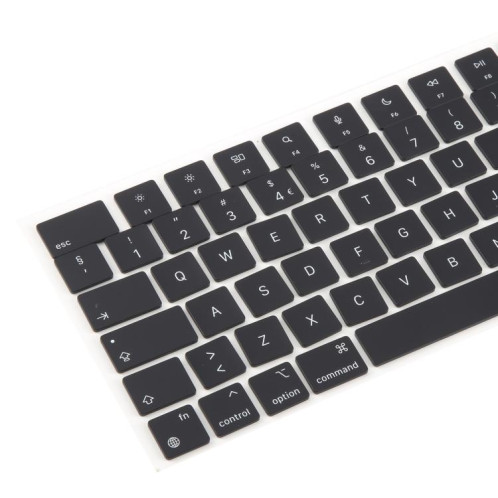 Lot de 10 touches de raccourci pour MacBook A2681, A2941, A3113, A3114, version UK, langue : Norvège SH44091099-03